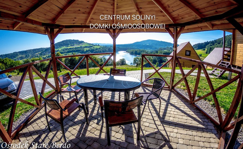 CENTRUM SOLINY!-Widok Na Jezioro!-Domki 8-os.