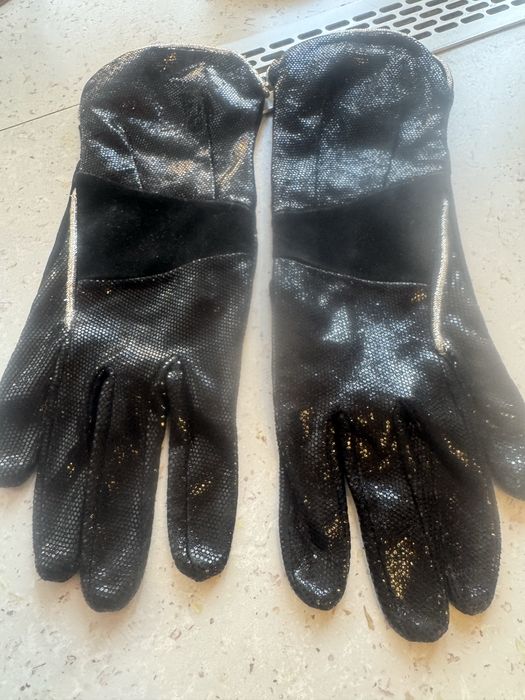 Шкіряні перчатки із натуральної лазерної шкіри
