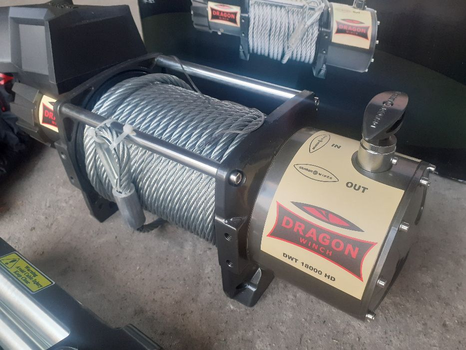 Wyciągarka, wciągarka samochodowa Dragon Winch DWT 18000 HD 24V 8,2 To