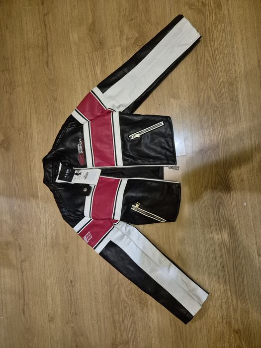 Kurtka ala motocyklowa bershka
