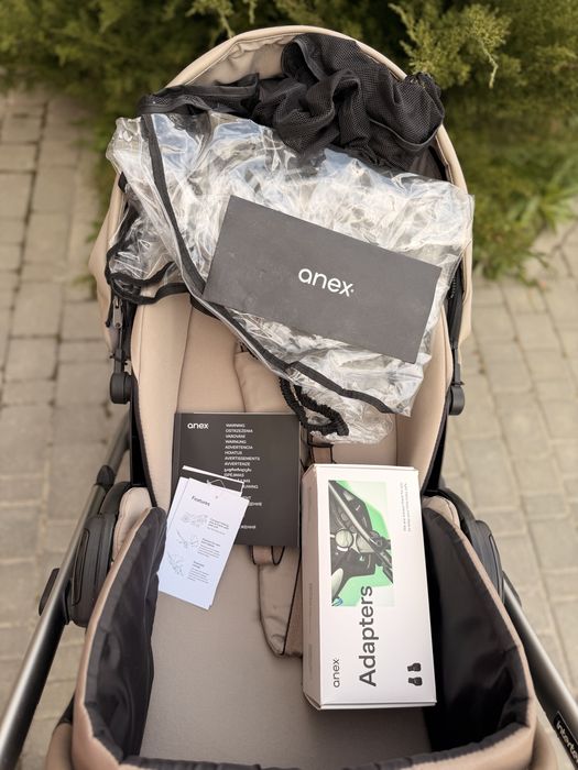 Коляска anex e type 2 в 1 boho, дитячий візок