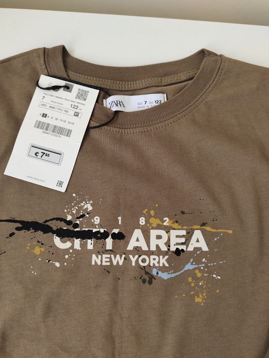 Кофта, реглаги для дівчинки фірми Zara 7років
