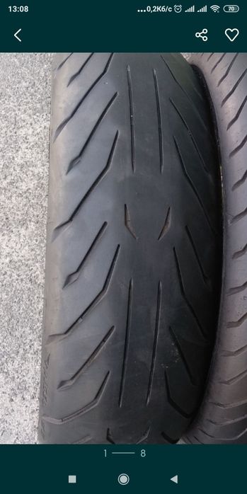 120/70/17 Mishelin power RS мото Pirelli