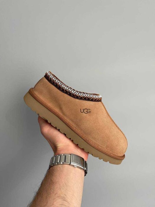 Уггі UGG Tasman II Chestnut premium угги осінні/зимові з хутром