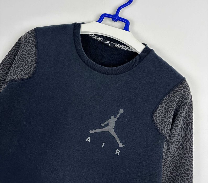 Bluza męska Jordan panterka czarna bez kaptura r. S