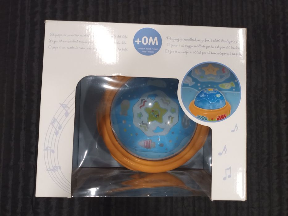 Brinquedo bebé Luz e Som ambiente