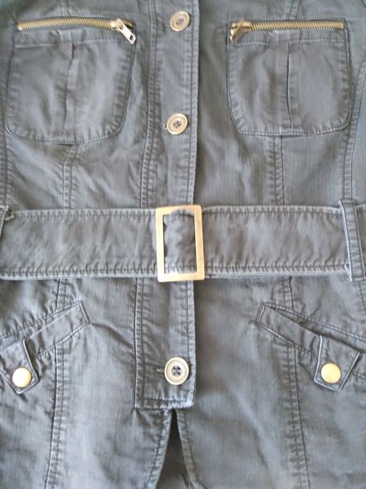 Czarna kurtka  jeans damska PROMOD