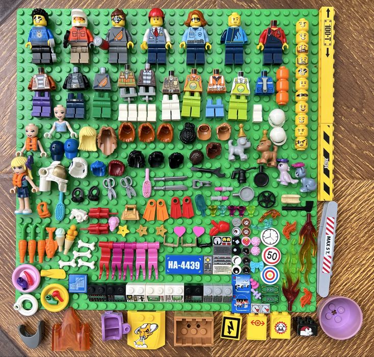 Оригінальні Lego фігурки, деталі та аксесуари