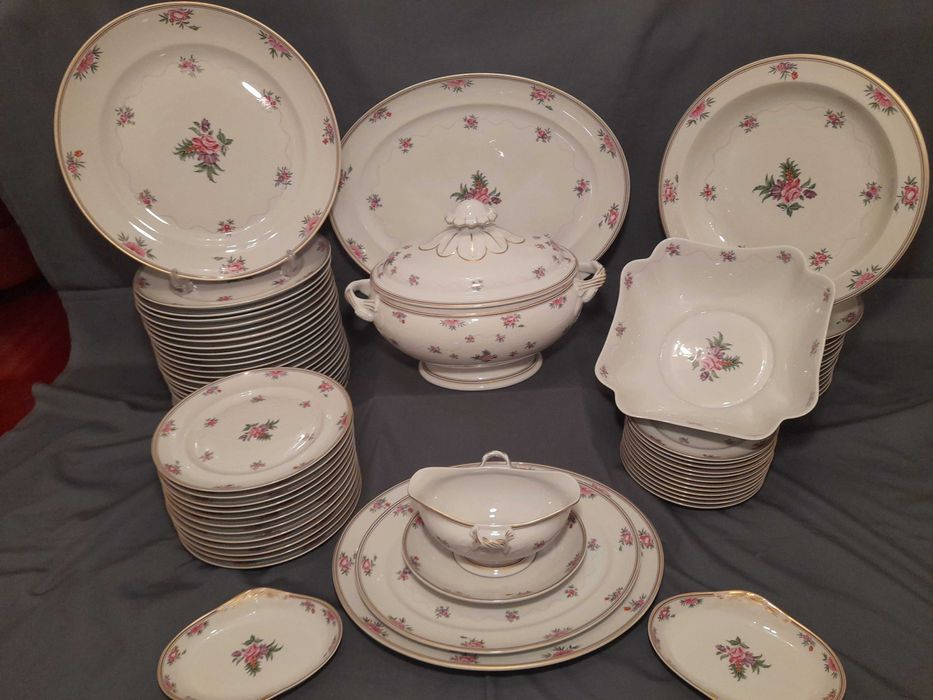 Serviço de jantar Vista Alegre Sílvia - completo