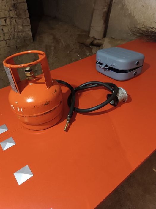 Плита газова з балоном на дві комфорки