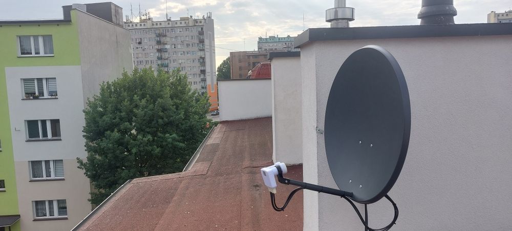 Montaż, ustawienie anteny sat, DVB-T, monitoring, naprawa tv