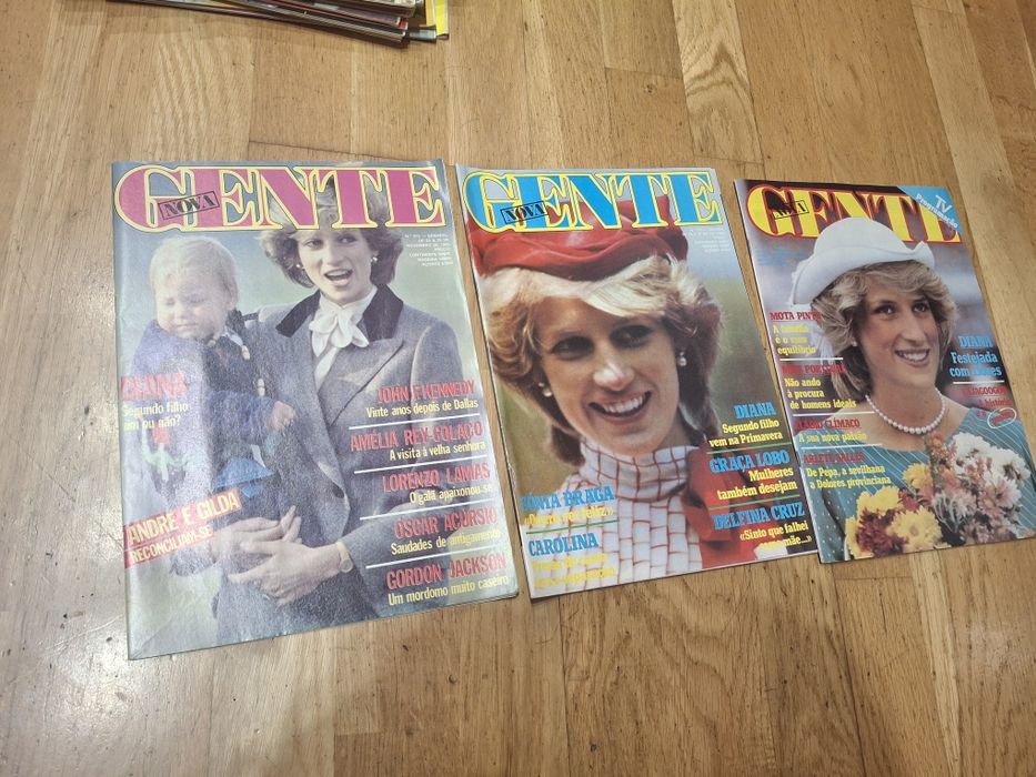 Revistas vintage gente e nova gente