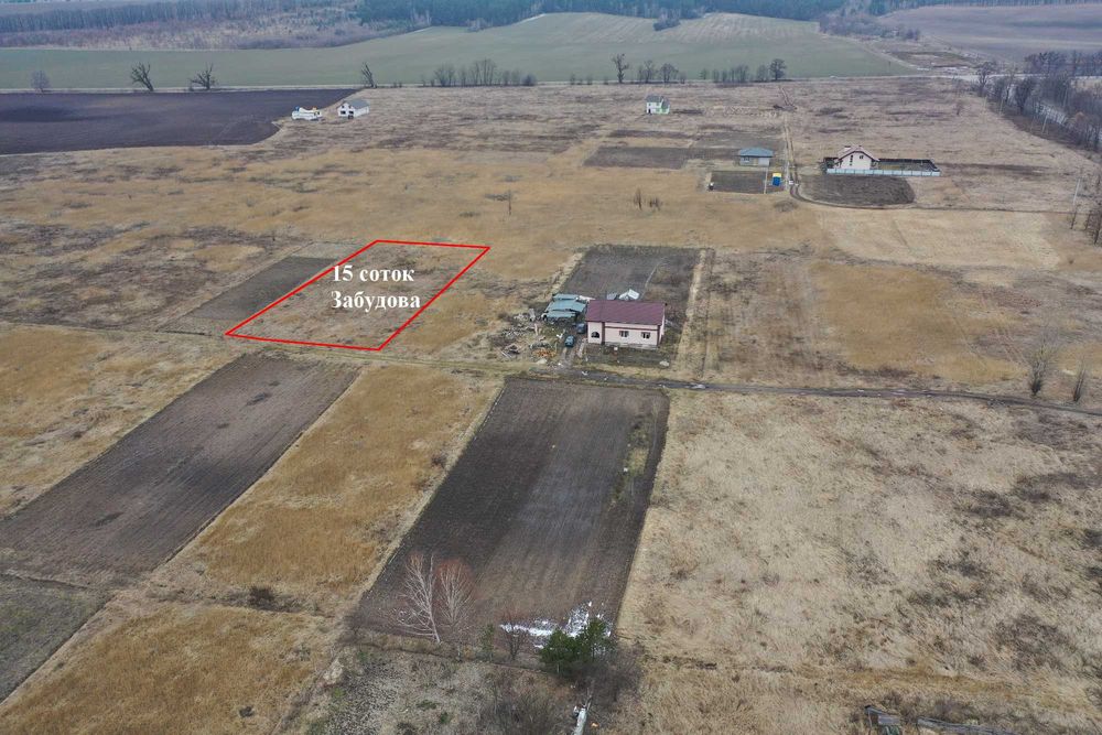 Княжичі продам 15 соток Забудова (Жорнівка, Забіря)