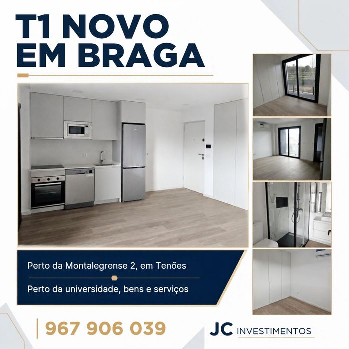 Apartamento T1 em Nogueiró e Tenões, €235.000