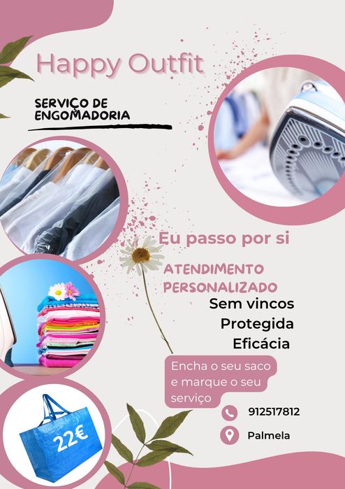 Serviço de engomadoria