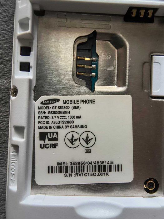 Телефон Samsung Galaxy Wave Y S5380D, смартфон на запчастини