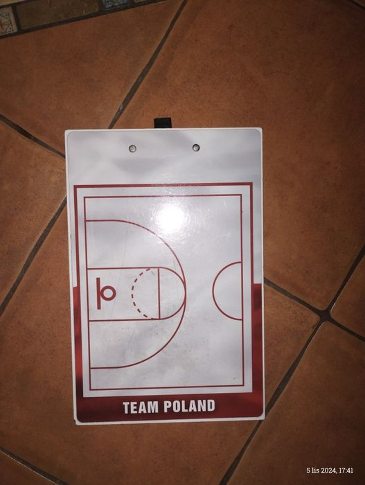 Tablica koszykarska trenera