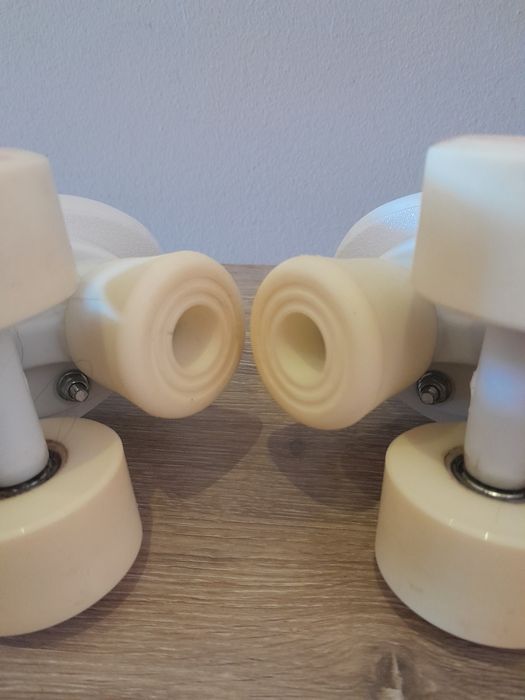 Patins de 4 rodas - criança  - Quad 100 branco