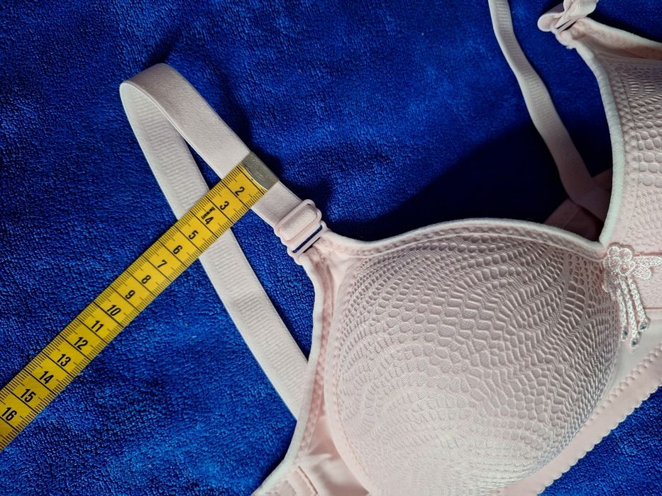 Biustonosz różowy push up XL 80D, 85C