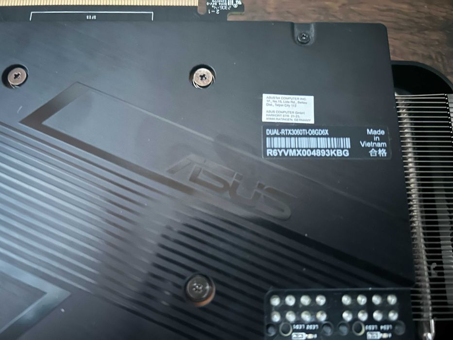 SUPER! Игровая видеокарта NVIDIA GeForce RTX 3060Ti 8GB GDDR6 Asus