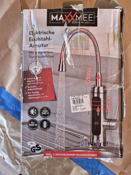 Sprzedam nową bateria z podgrzewaczem