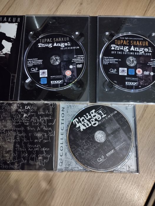 Tupac shakur thug angel 2-dvd special edition + thug angel cd
