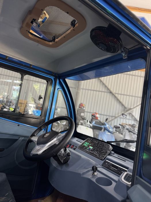 Електричний трицикл Dozer Model 7K (дизельний обігрівач, камера) Безкоштовна доставка