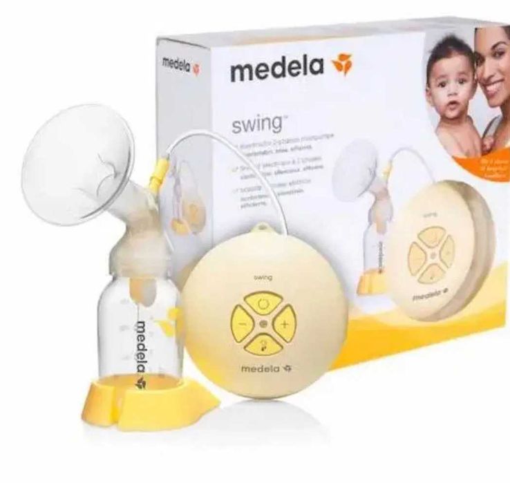Bomba tira leite eléctrica Medela + kit de frascos e sacos