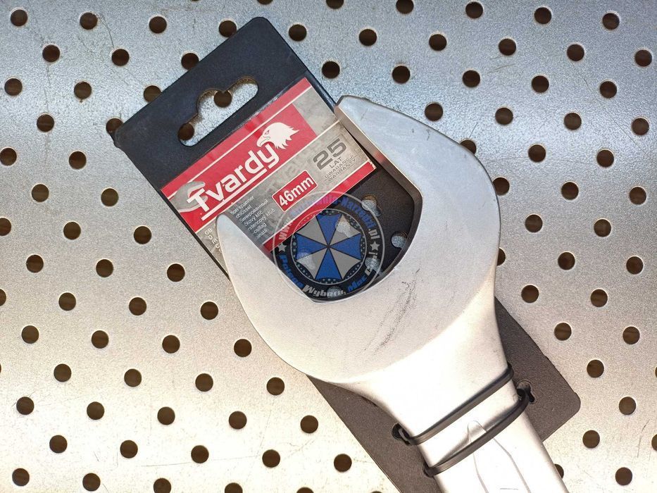 Klucz 46mm CrV  płasko-oczkowy 46mm klucz płaski 46mm satynowany