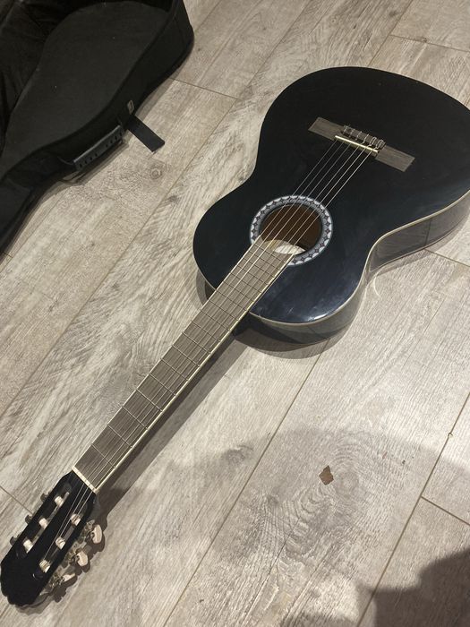 Gitara Klasyczna Dziecięca GEWApure VGS Basic 3/4 (Czarna) + Pokrowiec