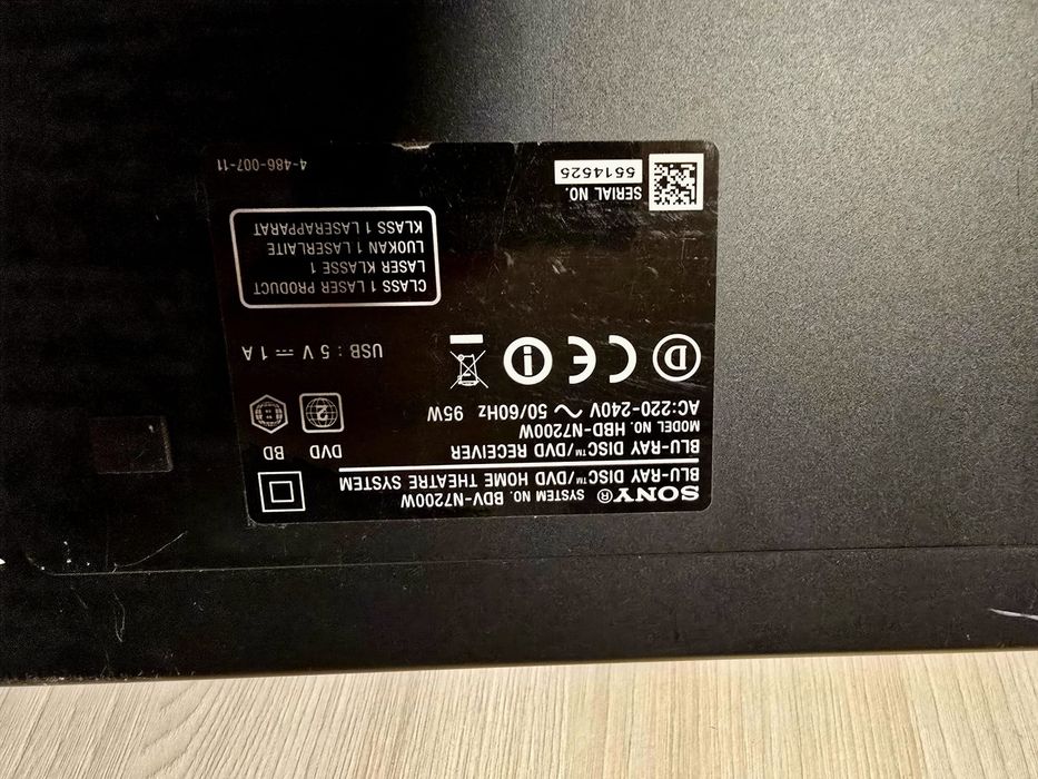 BLU-RAY, kino domowe Sony HBD-N7200W _ BDV-N7200W