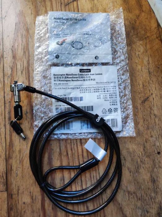 Cabo de Segurança NanoSaver Lenovo