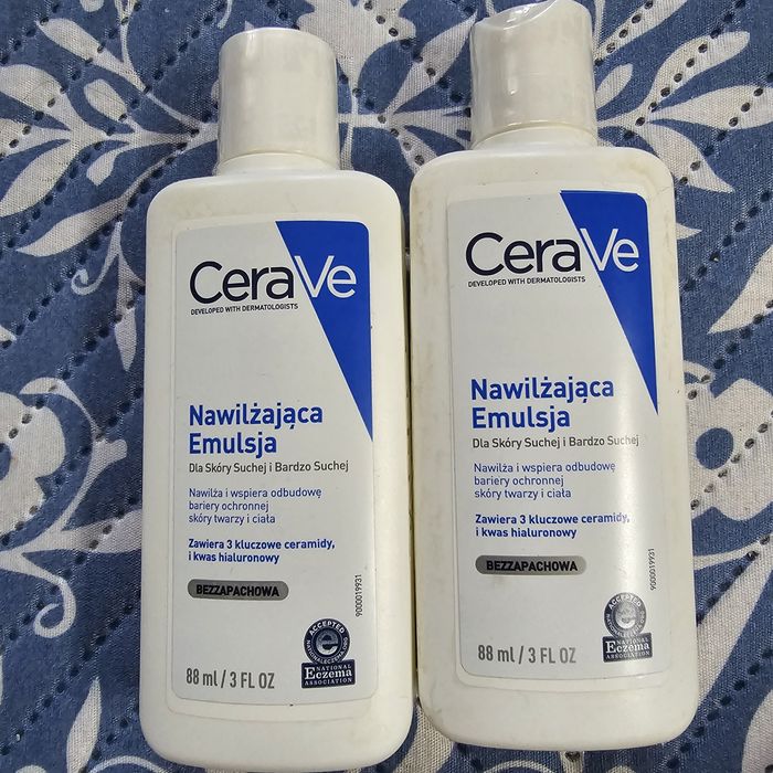 nawilżająca emulsja do ciała i twarzy marki CeraVe dla skóry suchej