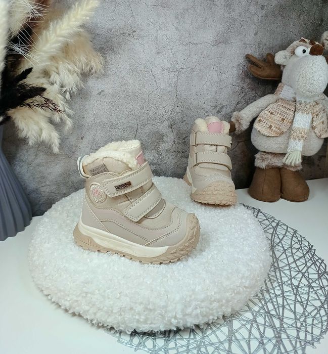 Дитячі зимові черевики чоботи Томм для дівчинки 22 23 24 25 26 27 28