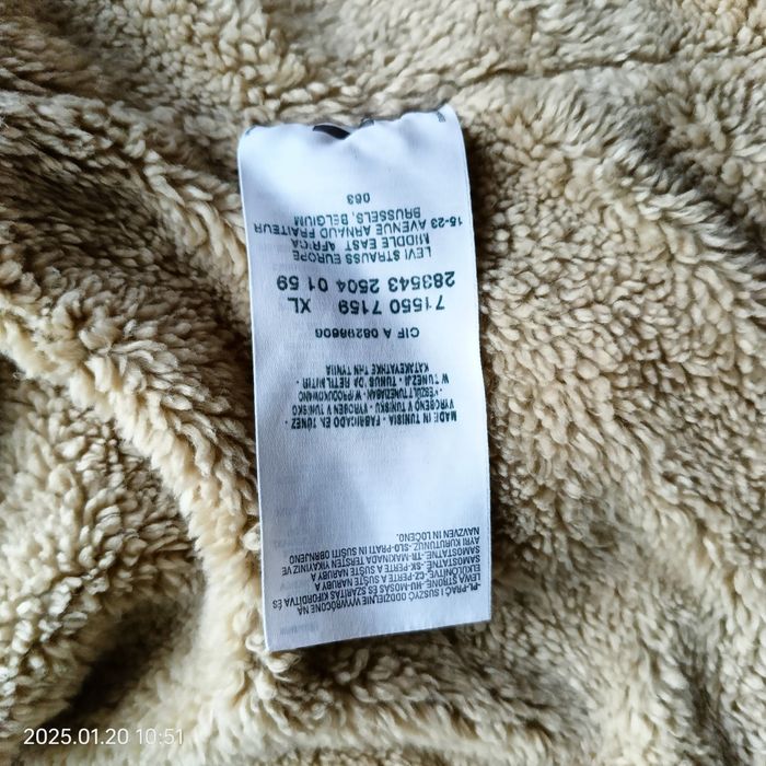 Kurtka Levis sherpa  XL Nowa Wiosna,Jesień , Zima .