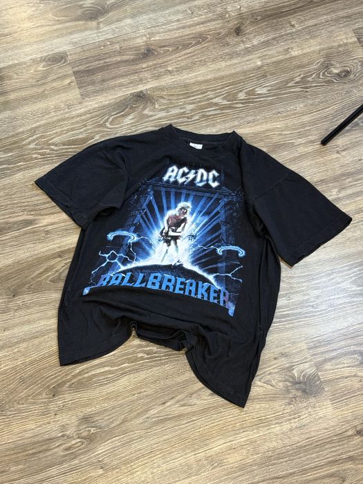 вінтажна футболка AC/DC Ballbreaker 1996 single stitch bootleg