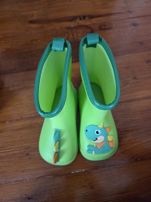 Гумові черевики 15 см босоноге анатомічні