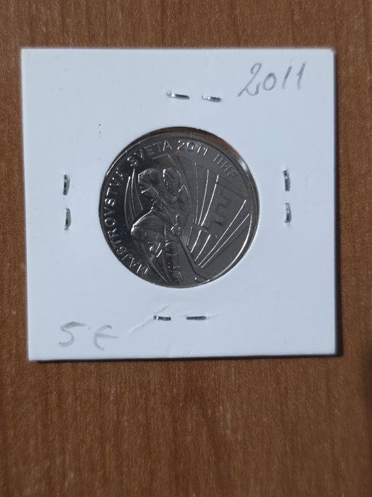 moeda comemorativa do Campeonato Mundial da IIHF de 2011