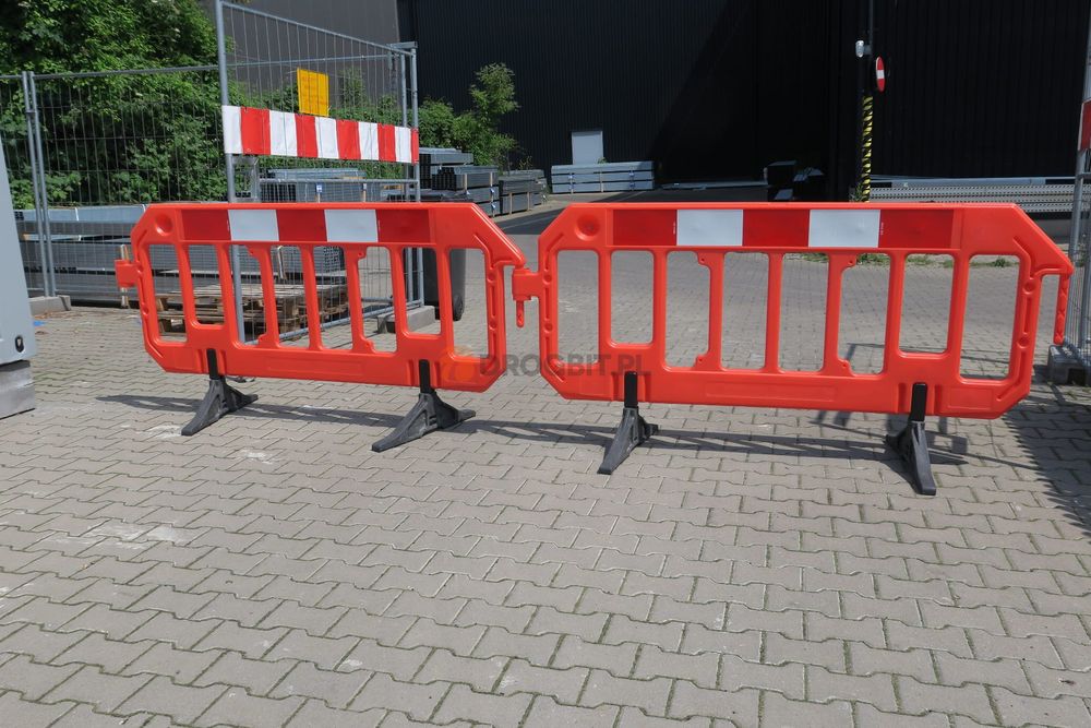 Bariera PCV PVC tymczasowa ostrzegawcza Gate (typ Neos) barierka bhp