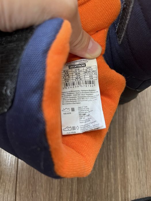 Зимові термочоботи Quechua SH100 Warm Waterproof Decathlon, розмір 28 (17.5 см)