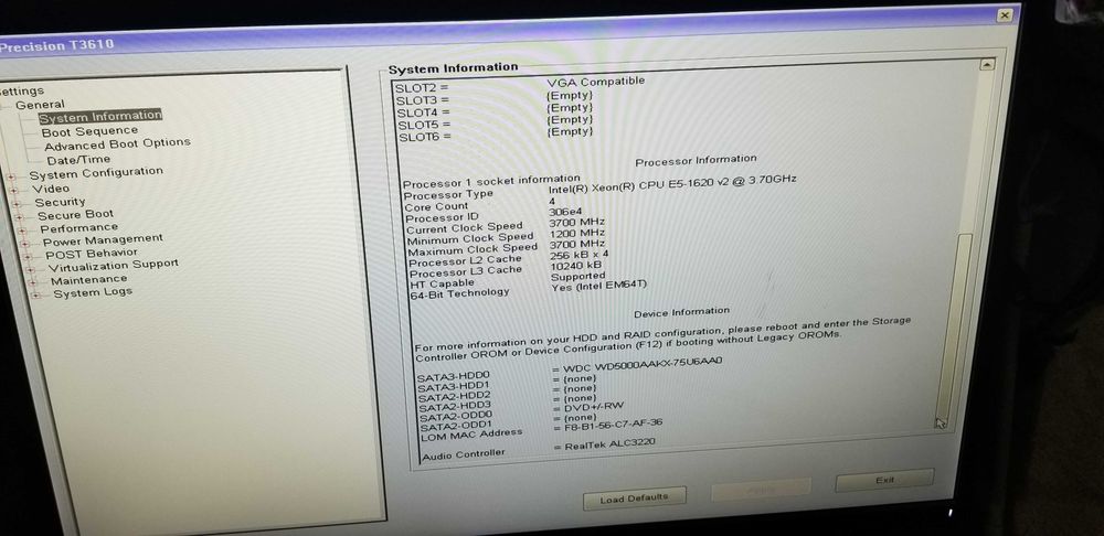 Робоча станція Dell Precision T3610 /E5-1620 /16Gb//500 Gb