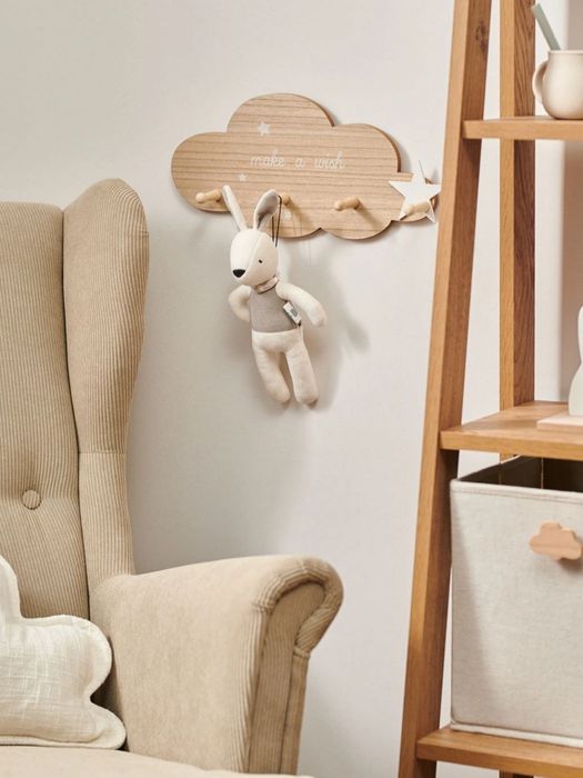 Вішалка  Sinsay бежевий і білий колір