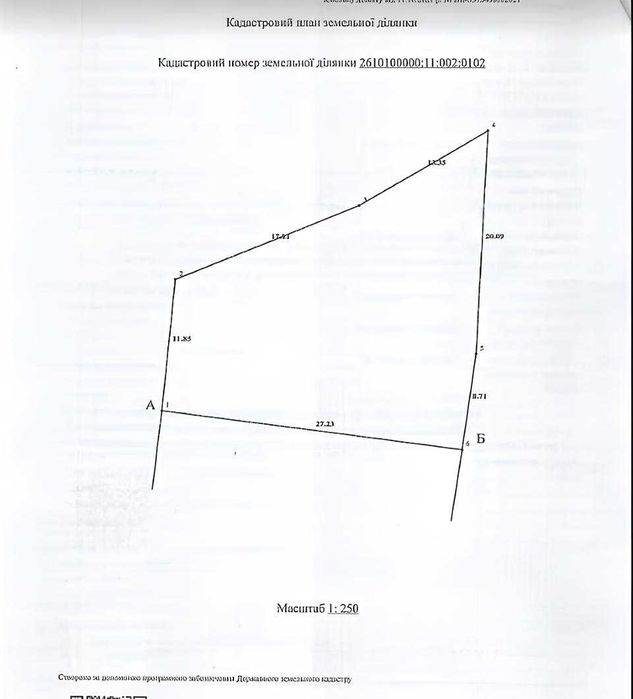 Продам земельну ділянку в Опришівцях(60)
