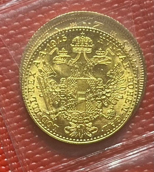 Дукат 1915 золото колекція 1924 серебро Австрія Австрия