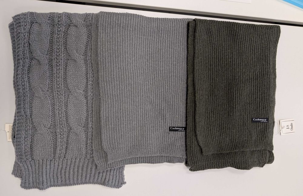 cachecol caxemira homem