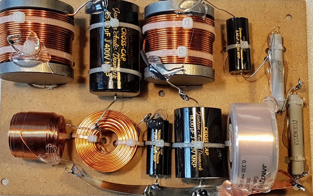 Projekt kolumny głośnikowej , zwrotnic  oraz obudów.