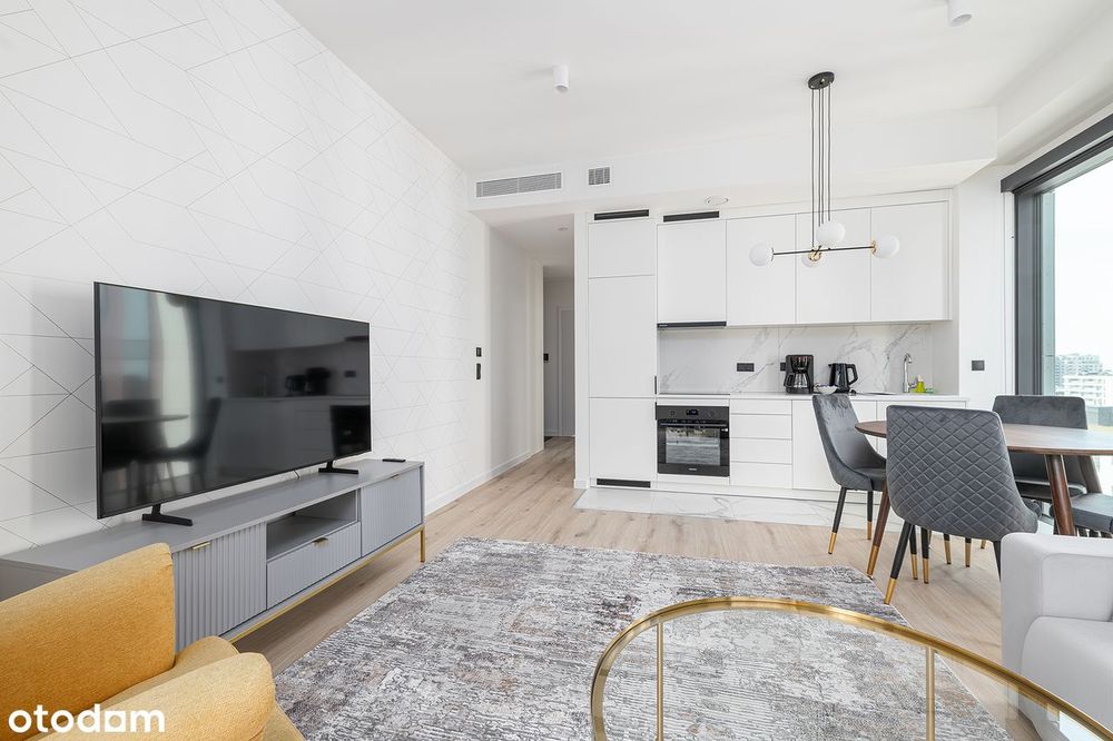 Narożne 2 pokoje I 14 piętro I 42,9m2 I Garaż I Towarowa Towers