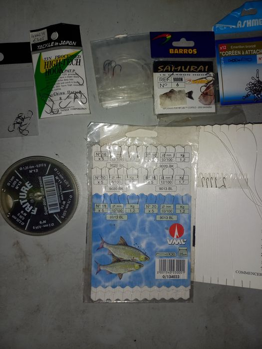 Material para pesca de Rio