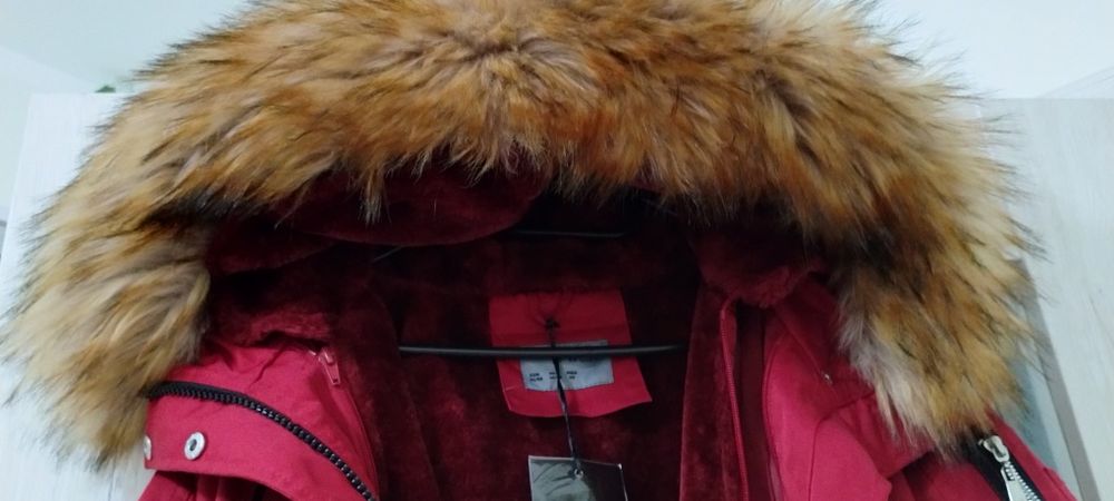 Kurtka 2w1 parka z kapturem zimowo-wiosenną S'West r.M
