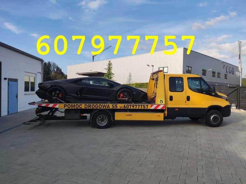 POMOC DROGOWA Leszno Rawicz Góra Trasa S5 Gostyń Poniec Rydzyna